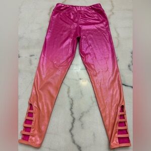 More Than Magic Girls' Ombre Gymnastics Leggings Size XS(4/5)